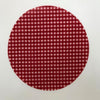 Decorative Silicone Trivet Red Gingham